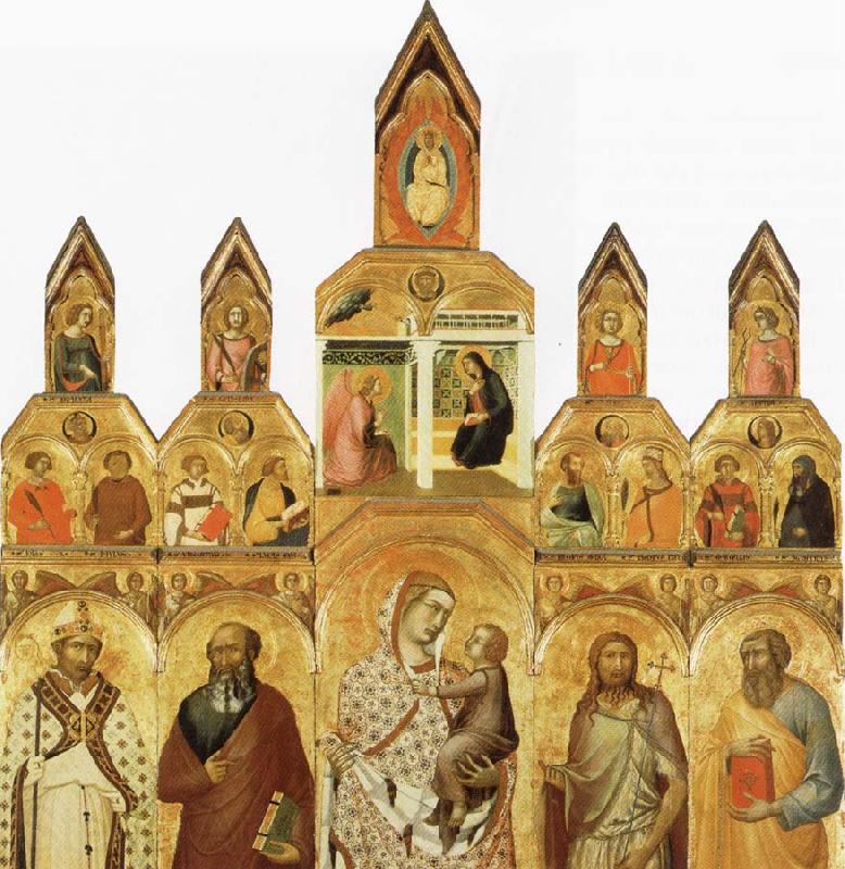 Pietro Lorenzetti Polyptych Spain oil painting art